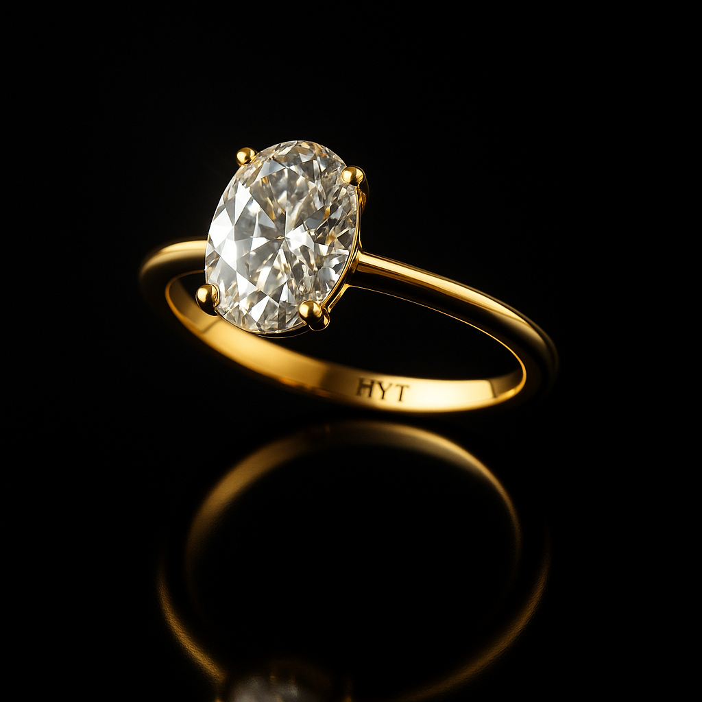 ✨ Eleganter Verlobungsring ✨            14 Karat Gold 💍