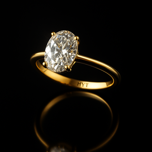 ✨ Eleganter Verlobungsring ✨            14 Karat Gold 💍