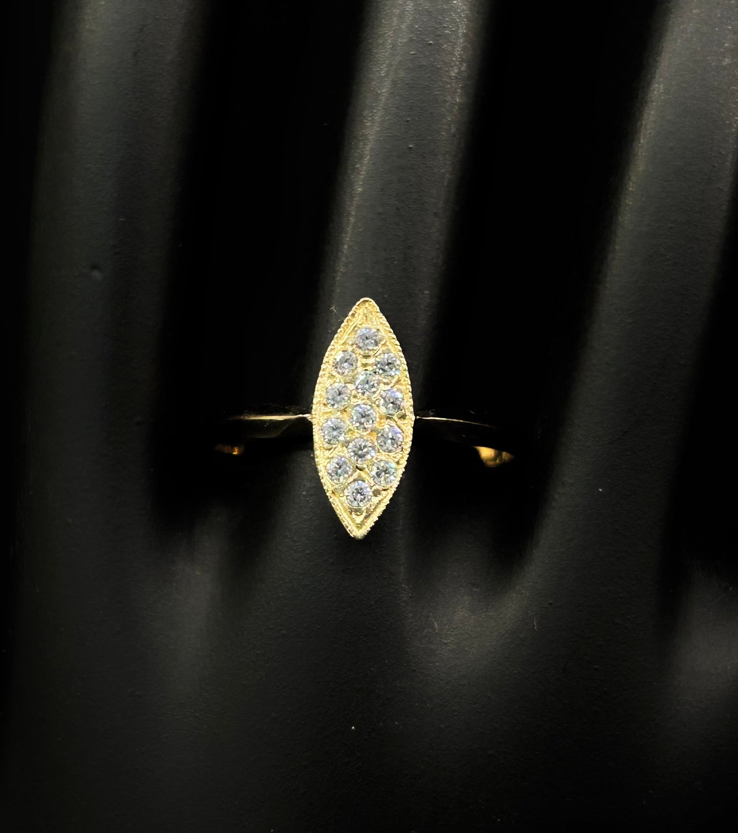 14K Damenring