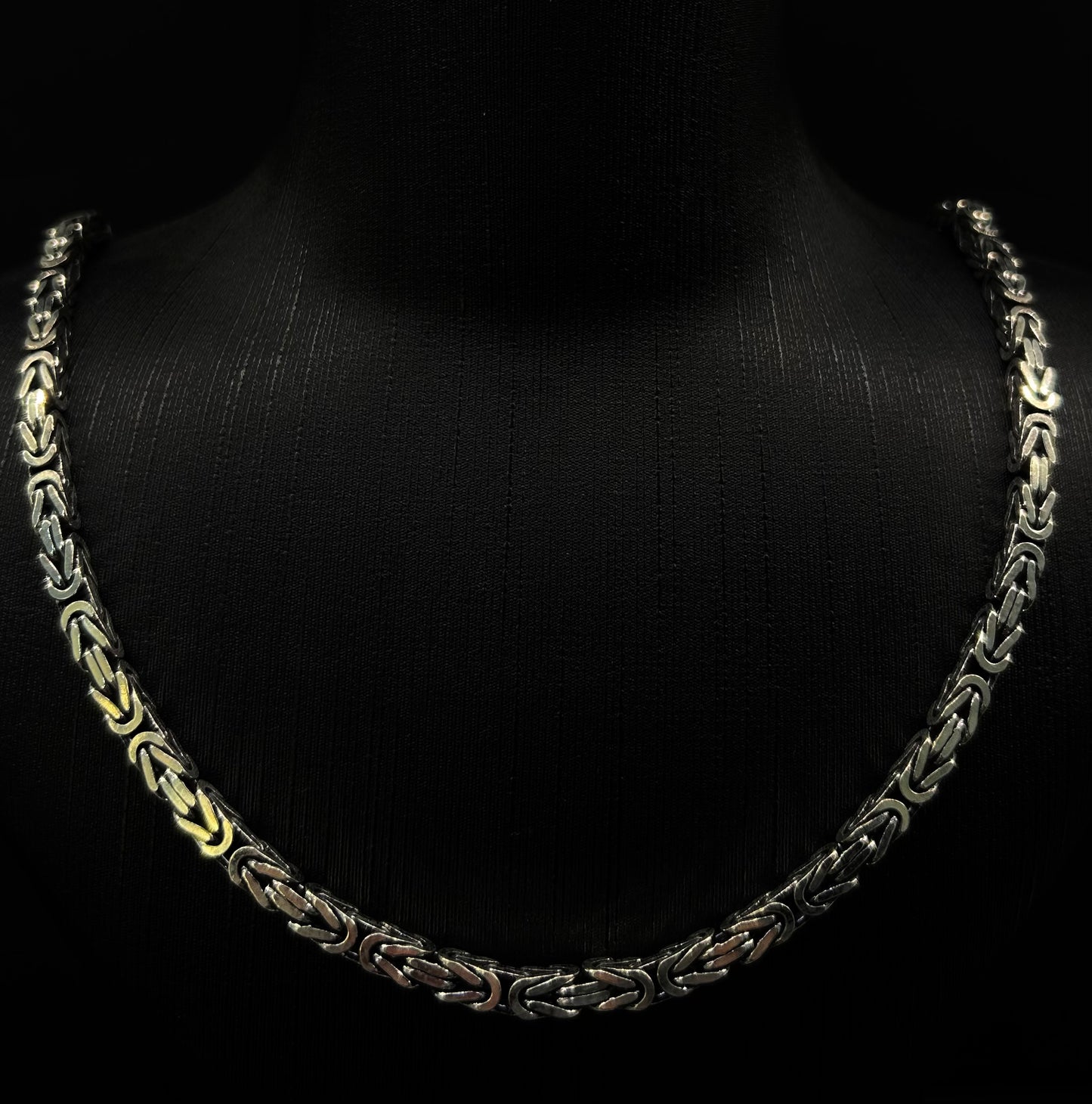 Königskette 4mm - 925 Silber