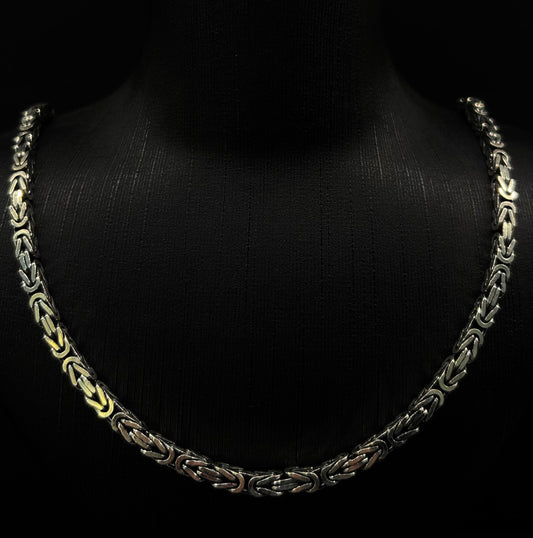 Königskette 4mm - 925 Silber