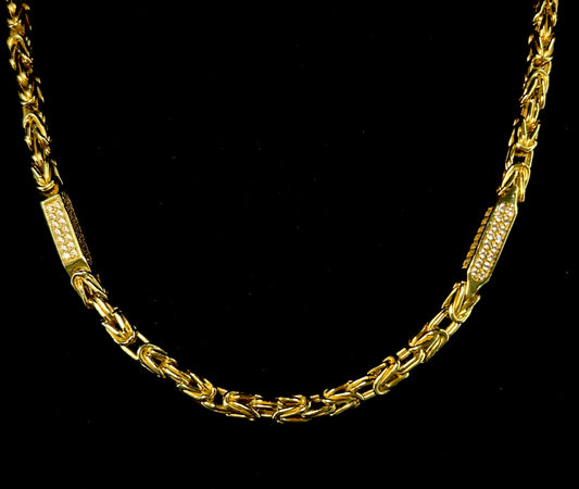 KÖNIGSKETTE 4MM BREIT - 585ER GOLD