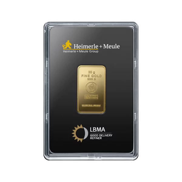 Heimerle & Meule | 20 Gramm | Goldbarren