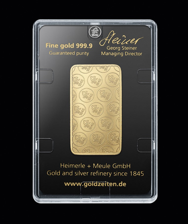 Heimerle & Meule 50 Gramm | Goldbarren