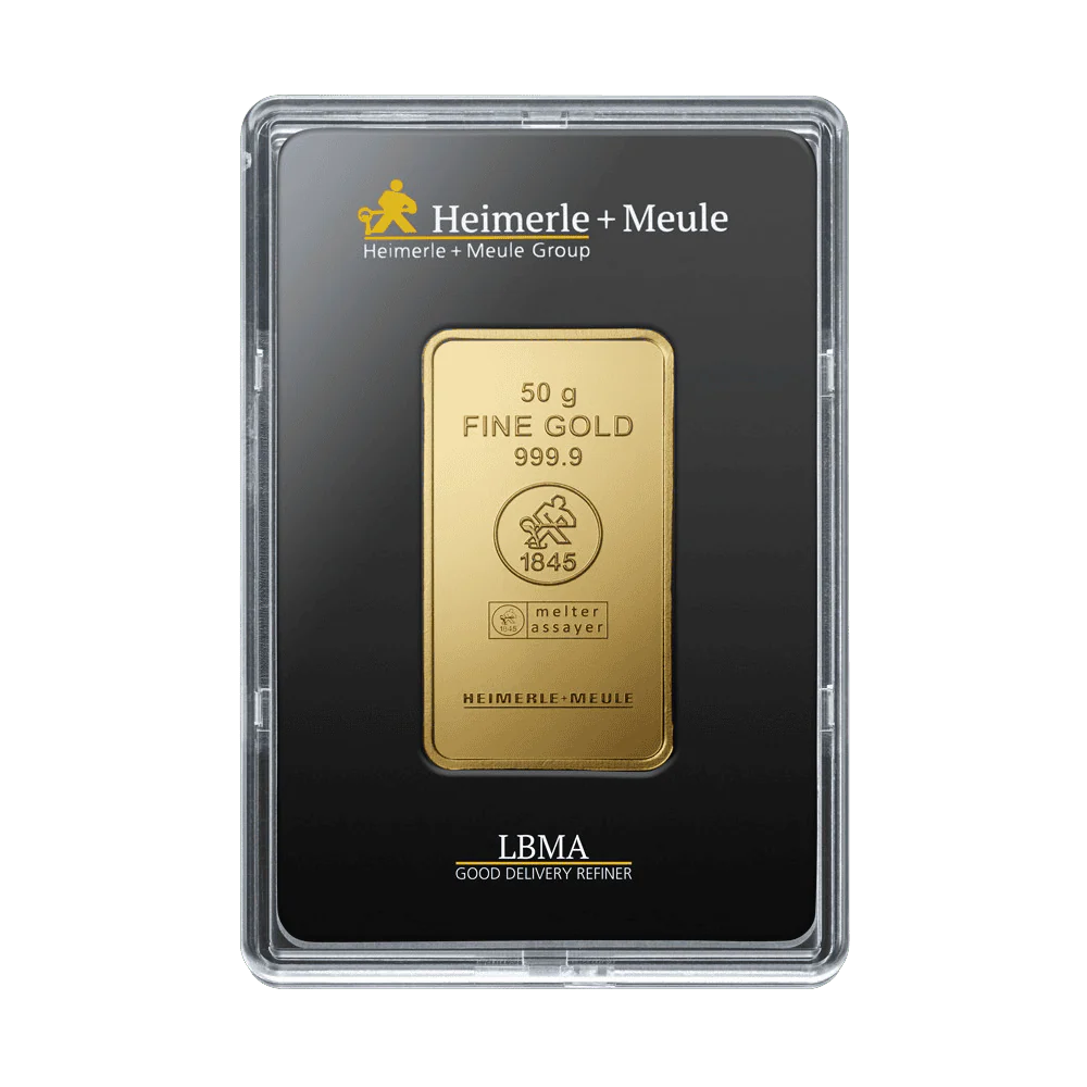 Heimerle & Meule 50 Gramm | Goldbarren