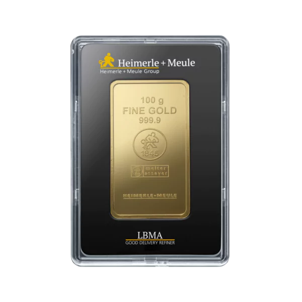 Heimerle & Meule 100 Gramm | Goldbarren