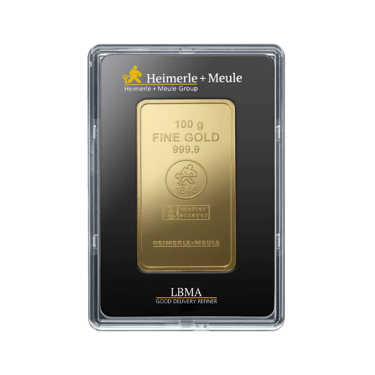Heimerle & Meule 100 Gramm | Goldbarren