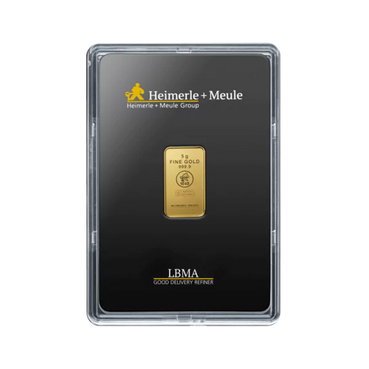 5 Gramm | Heimerle & Meule | Goldbarren